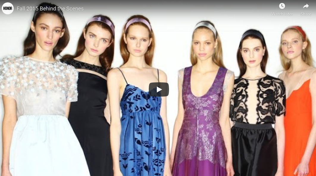 Fall 2015 Behind the Scenes
