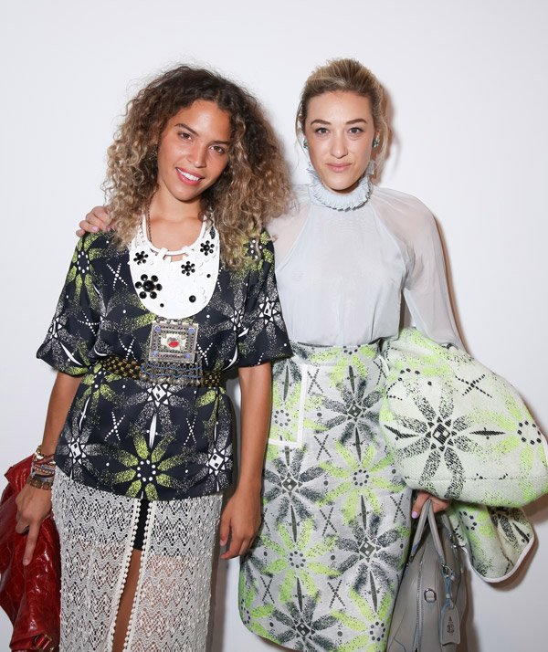 Cleo Wade and Mia Moretti